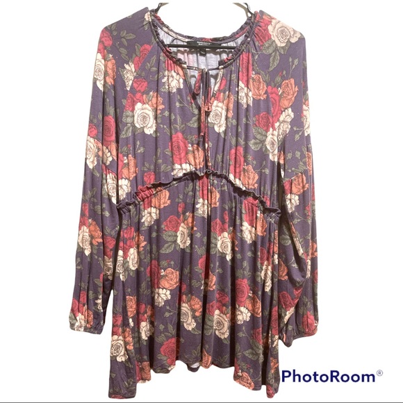 Concepts maternity Floral Dress Camisoles Size Medium 95%Rayon & 5%Spandex - Picture 3 of 12